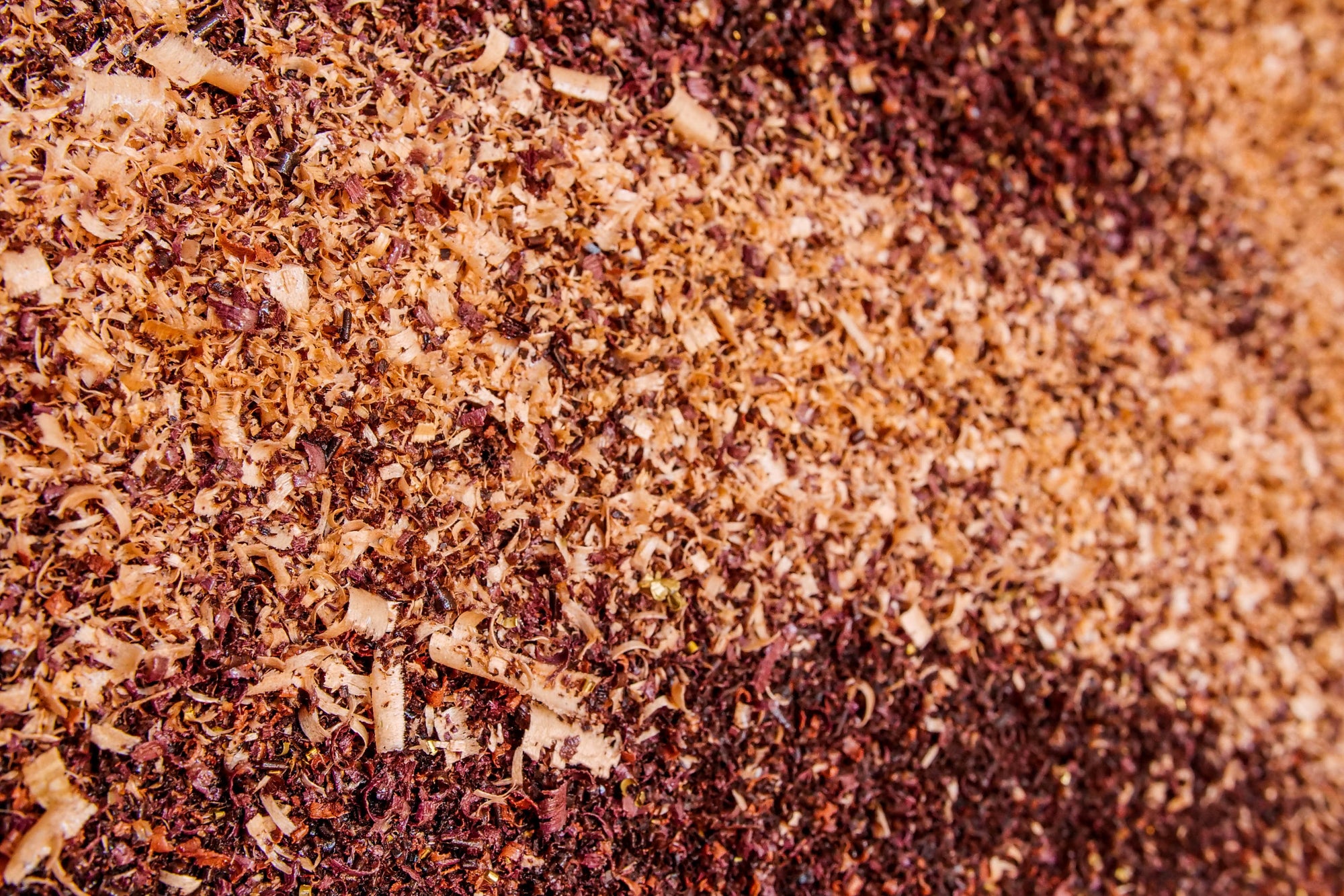 Wood Chip Collage